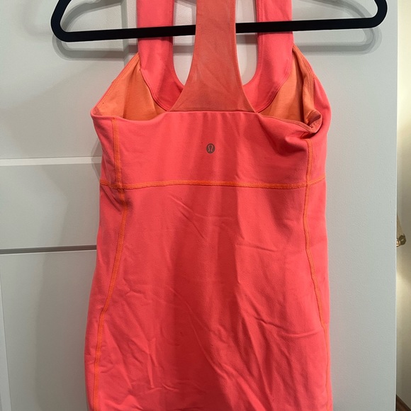 Lululemon salmon color tank top S 8/10 - Picture 3 of 3